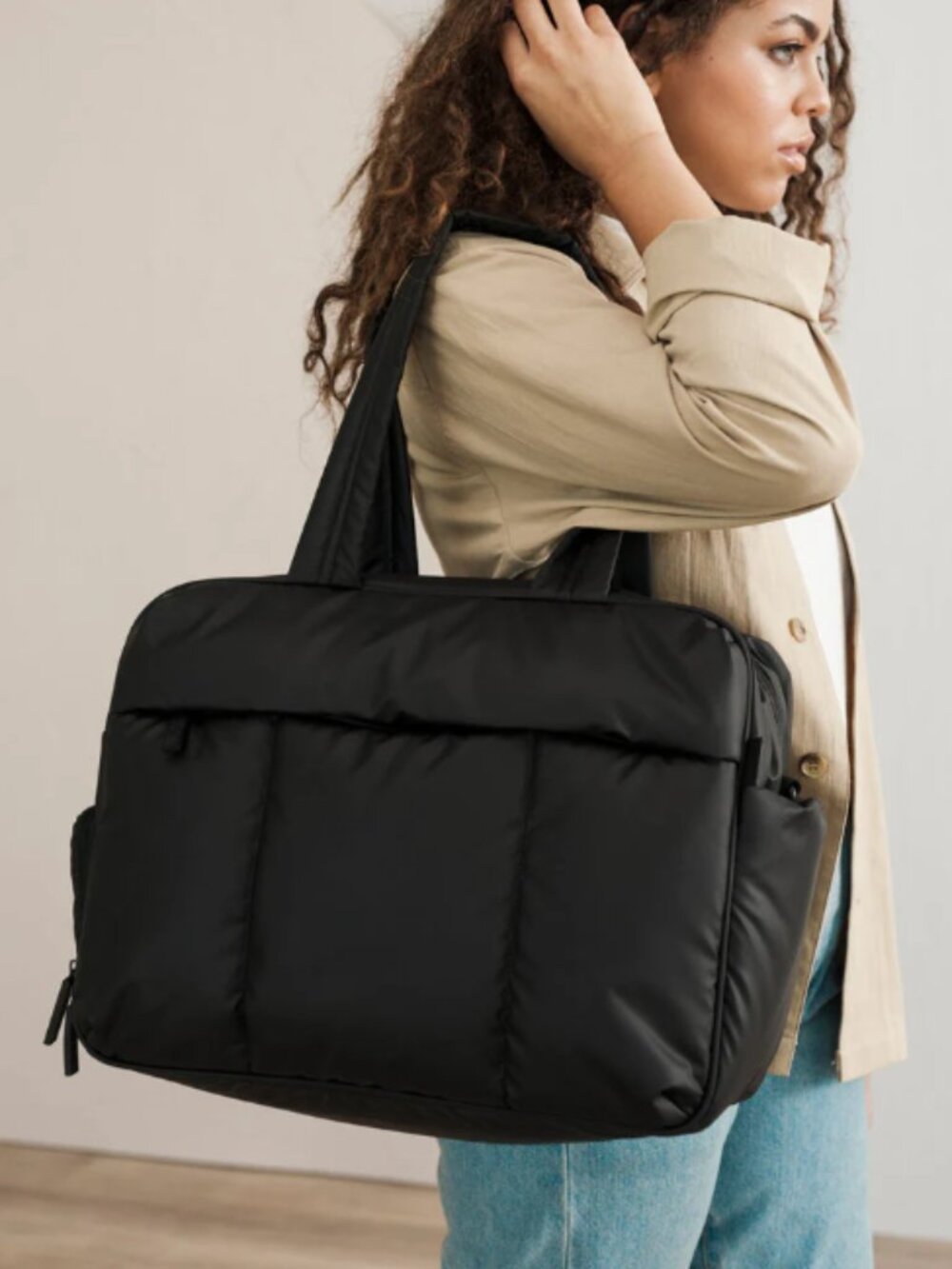 Calpak Luka Duffel in Matte Black